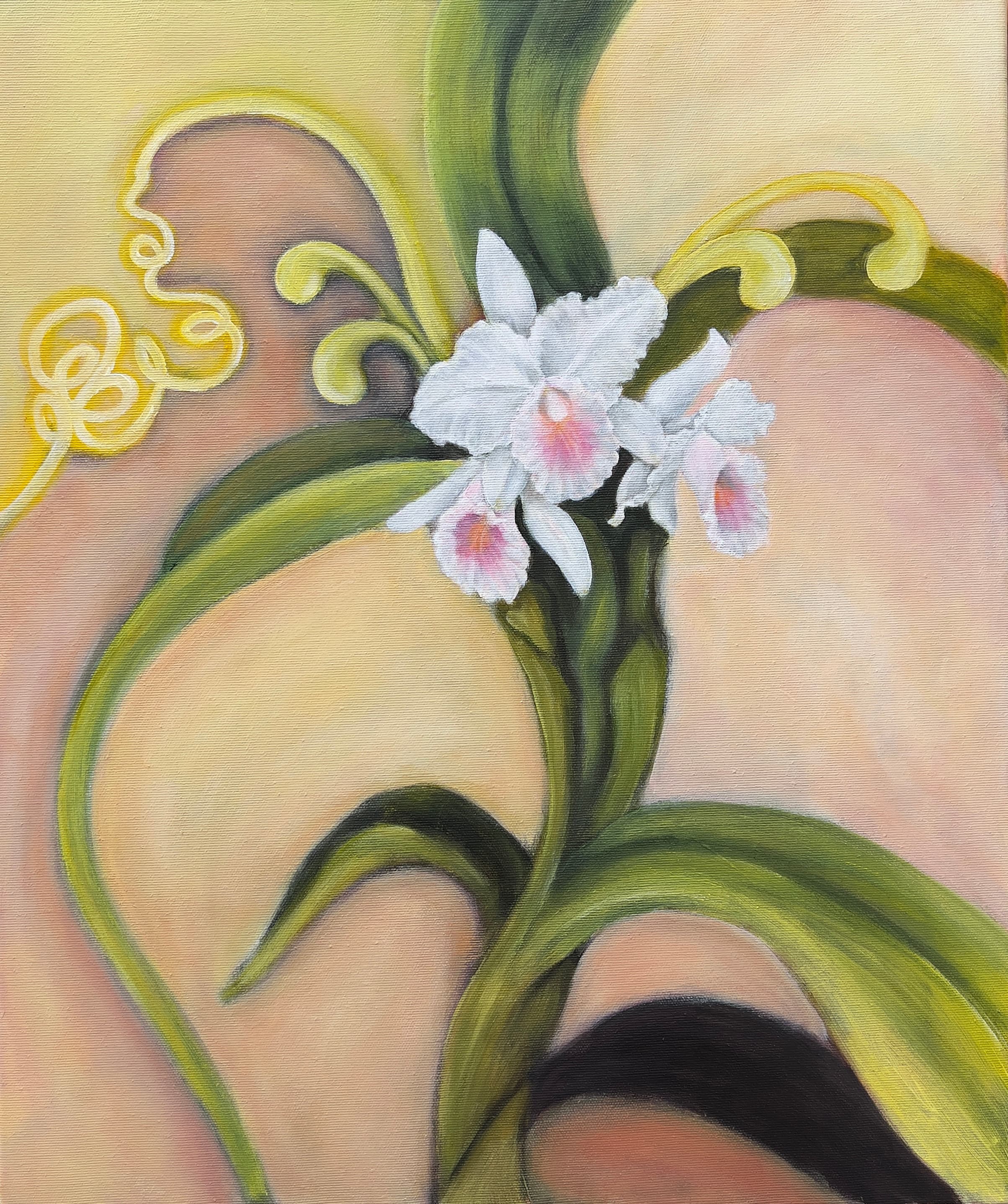 White Orchid Embrace